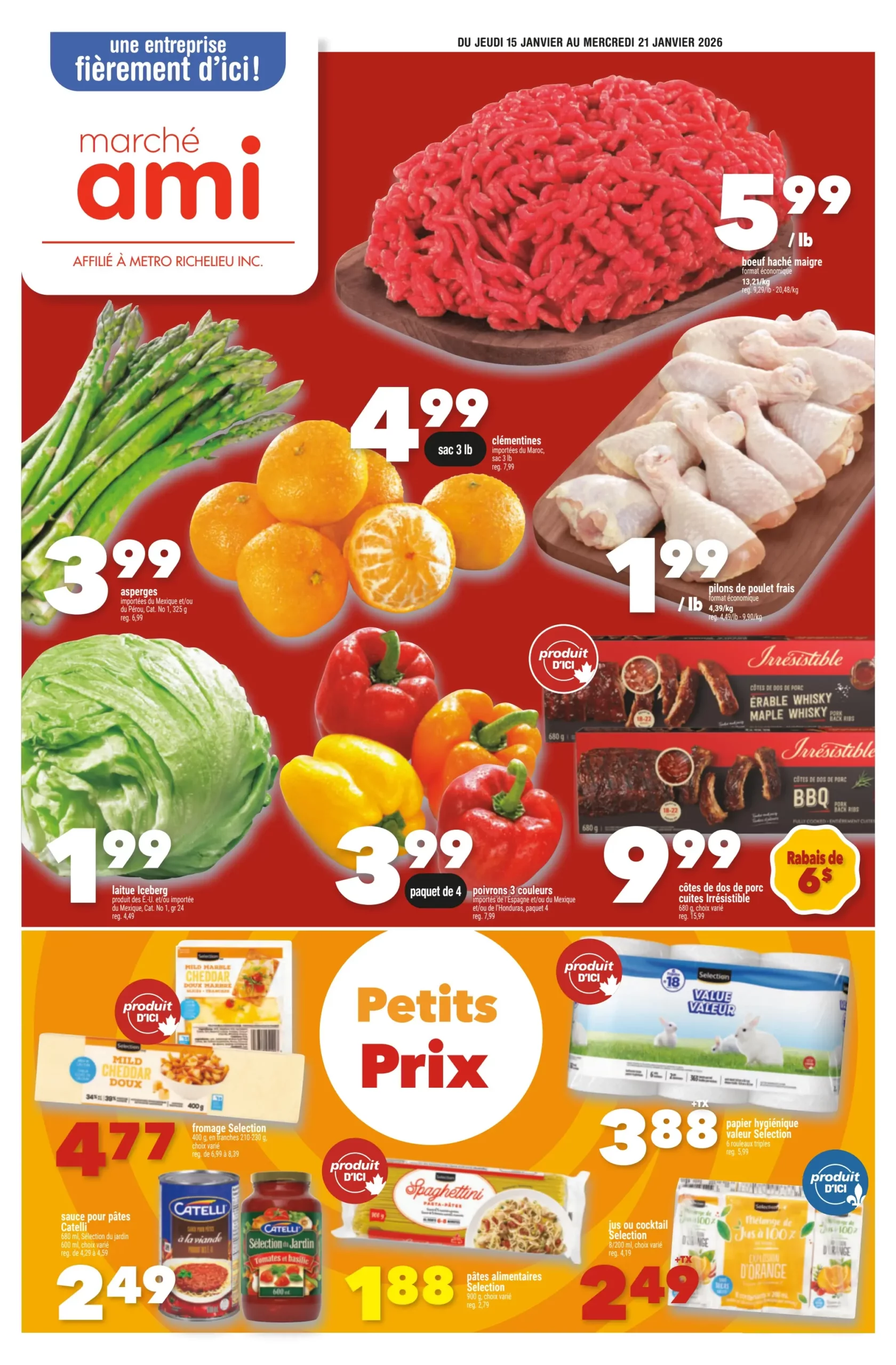 Circulaire Marché Ami Du 15 Au 21 Janvier 2026 - Page 1