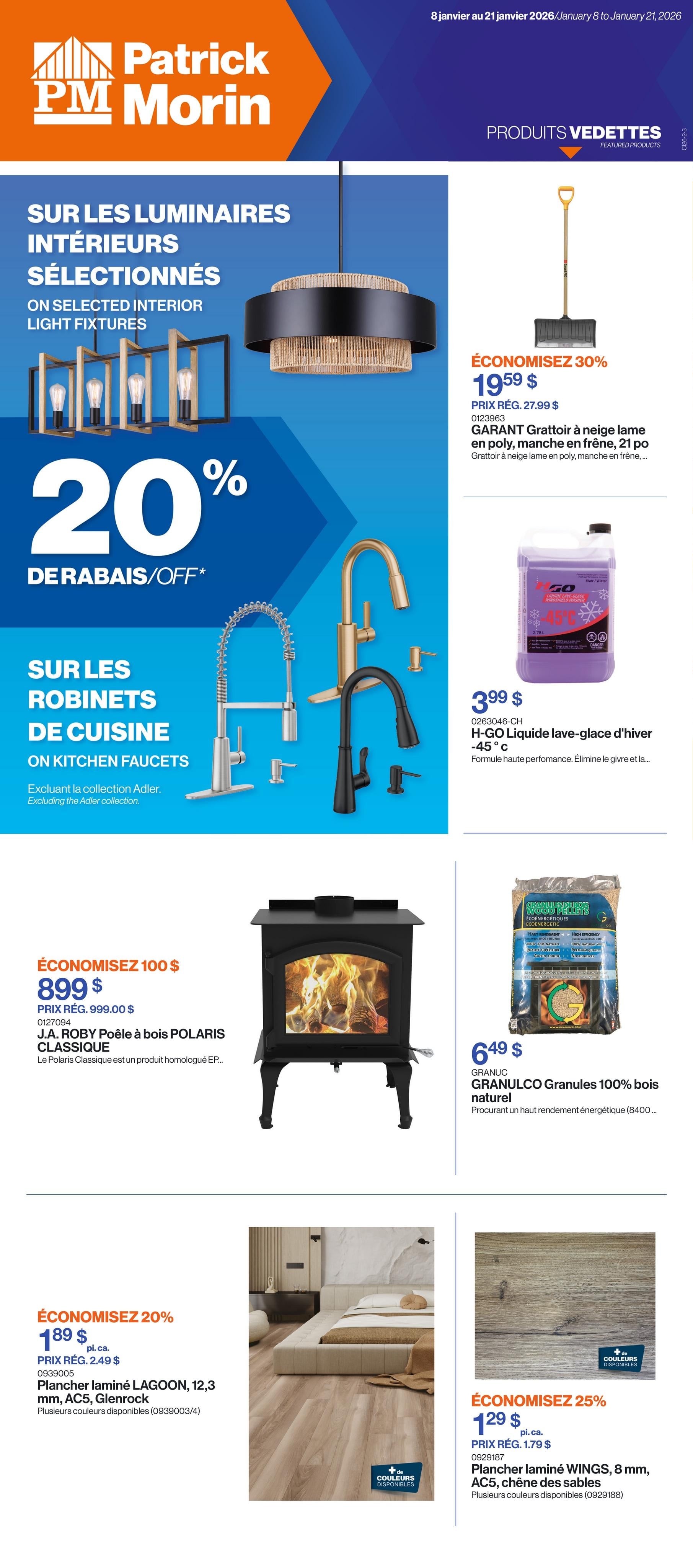Circulaire Patrick Morin Du 8 Au 21 Janvier 2026 - Page 1