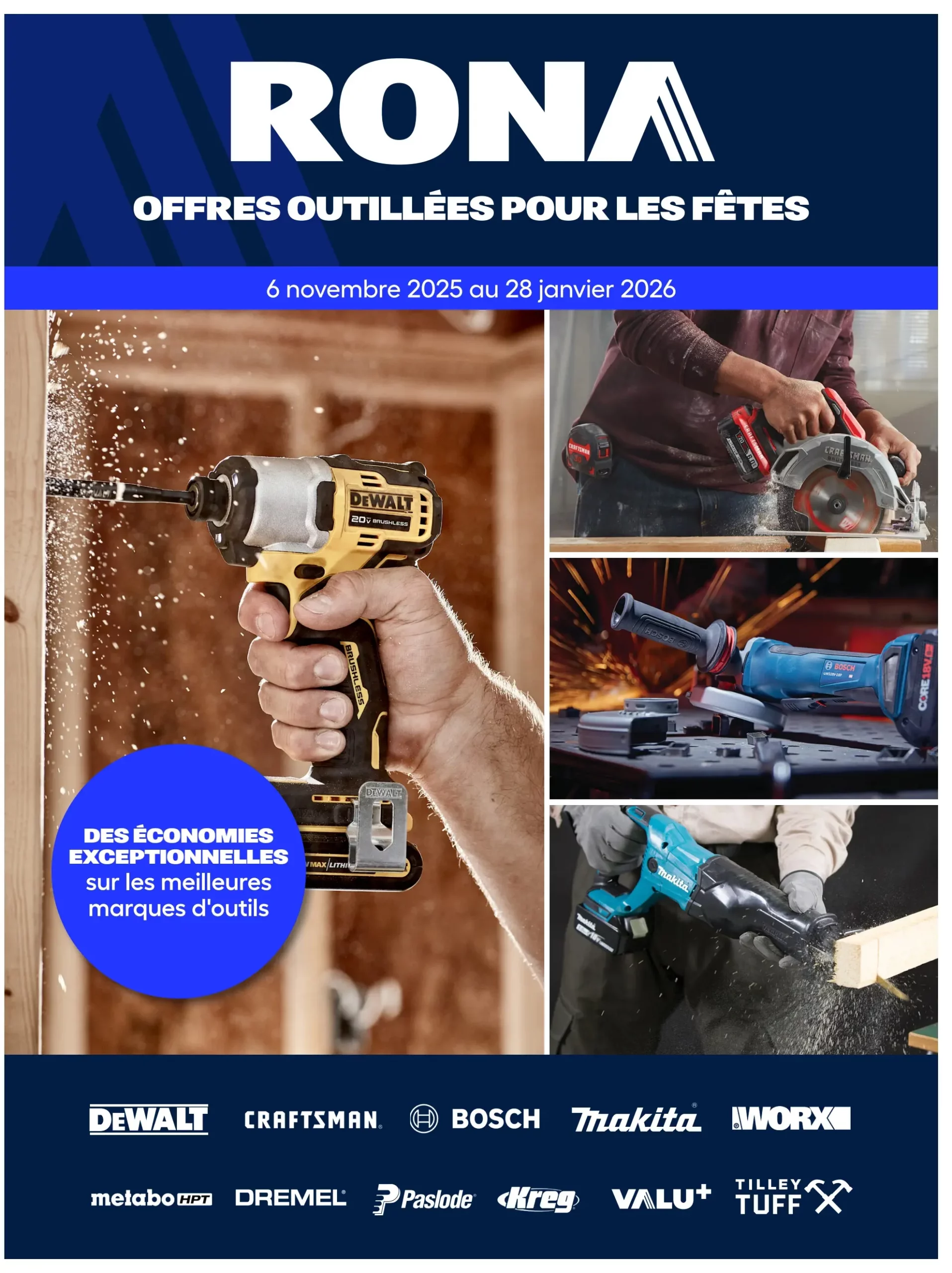 Circulaire Rona Du 6 Novembre Au 28 Janvier 2026 - Page 1