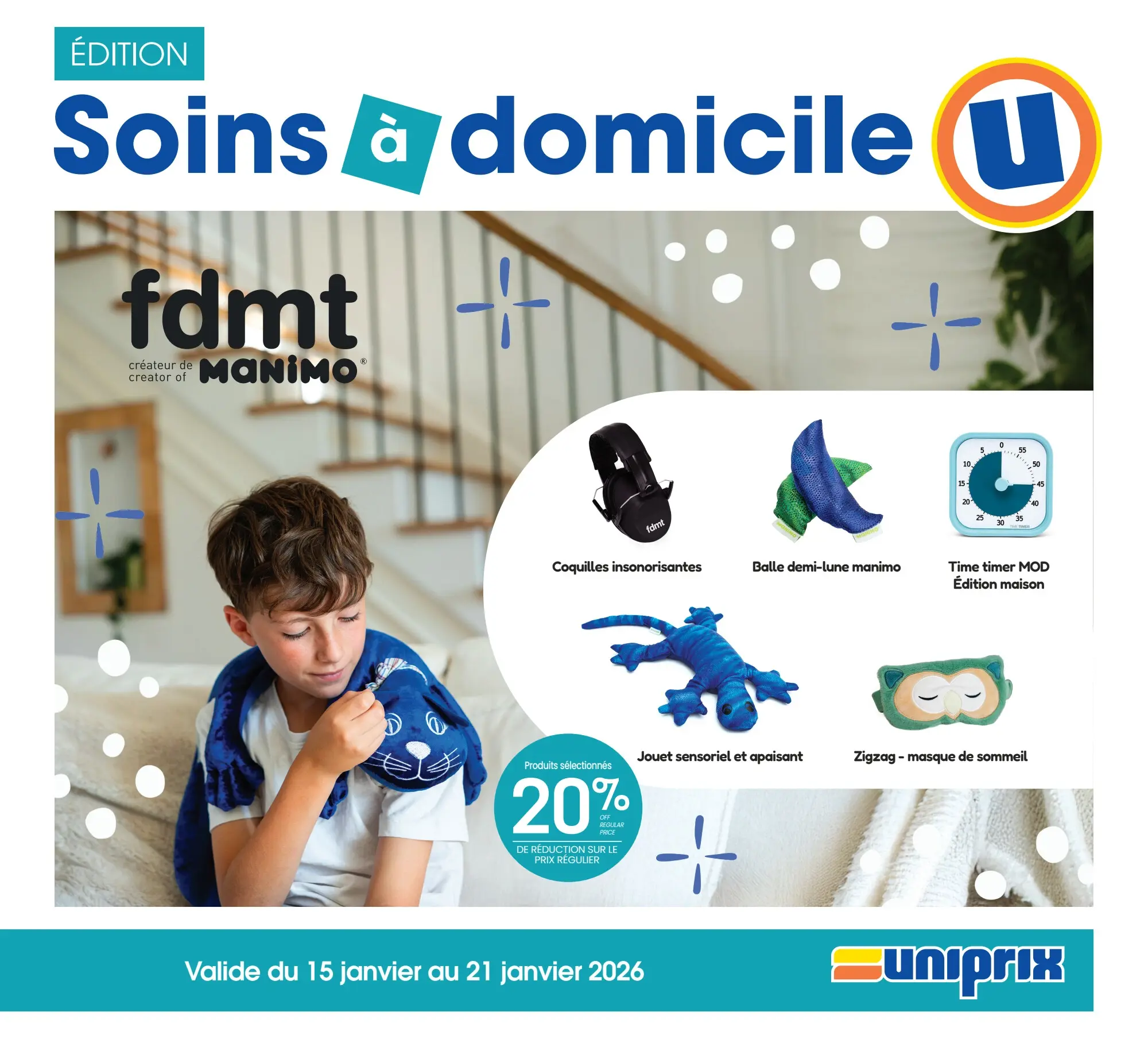 Circulaire Uniprix - Soins À Domicile Du 15 Au 21 Janvier 2026